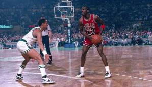 Platz 4: Michael Jordan (Chicago Bulls) im Jahr 1987/88: 31,71 PER (Höchste Auszeichnung: MVP)