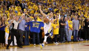Platz 9: Stephen Curry (Golden State Warriors) im Jahr 2015/16: 31,46 PER (Höchste Auszeichnung: MVP)