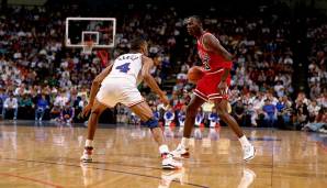 Platz 11: Michael Jordan (Chicago Bulls) im Jahr 1988/89: 31,14 PER (Höchste Auszeichnung: All-NBA First Team)