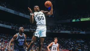 Platz 16: David Robinson (San Antonio Spurs) im Jahr 1993/94: 30,66 PER (Höchste Auszeichnung: All-NBA Second Team)