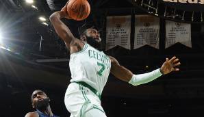 107 Millionen Dollar wird Brown in den kommenden vier Jahren kassieren, Celtics-Fans mussten deswegen gewaltig schlucken. Aber: Brown bringt sein Potenzial endlich aufs Feld, offensiv wie auch defensiv.