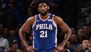 Joel Embiid wird den Philadelphia 76ers einige Wochen fehlen.
