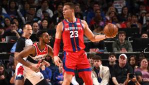 Platz 19 (173): BLAKE GRIFFIN - 14,343 Punkte - Teams: Clippers, Pistons, Nets