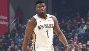Zion Williamson (Forward, New Orleans Pelicans) - 1. Pick 2019 - rückt für Carter Jr. nach.