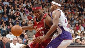 Platz 2: LEBRON JAMES (Cleveland Cavaliers) - 20 Jahre, 80 Tage - 56 Punkte (18/36 FG) am 20. März 2005 bei den Toronto Raptors.