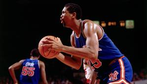 Jordan-Fans werden Cartwright sicher noch kennen, der Center kam immer etwas staksig daher, hinzu kam der kuriose Wurf. Als Knicks-Rookie wurde er zum einzigen Mal All-Star, eine etwas fragwürdige Wahl.