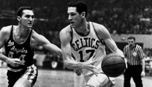 Die Pferdelunge. Wurde über die Jahre immer wichtiger und führte die Celtics ohne Russell (1974, 1976) zu weiteren Titeln. Noch immer hat kein Spieler im Trikot der Celtics mehr Punkte als Hondo aufgelegt.