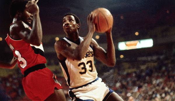 Platz 14: David Thompson (1975-1984) – Teams: Nuggets (ABA und NBA), SuperSonics – Erfolge: 5x All-Star, 2x First Team, 1x Second Team (ABA), Rookie of the Year, 2x All-Star Game MVP.