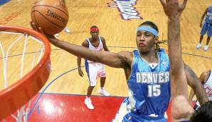 Platz 13: Carmelo Anthony (2003-heute) – Teams: Nuggets, Knicks, Thunder, Rockets, Trail Blazers – Erfolge: 10x All-Star, 2x Second Team, 4x Third Team.