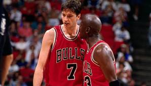 Platz 5: TONI KUKOC (1993-2006) | Teams: Bulls, Sixers, Hawks, Bucks | Stats: 846 Spiele, 11,6 PPG, 4,2 RPG, 3,7 APG, 44,7 Prozent FG, 33,5 Prozent Dreier | Erfolge: 3x NBA Champion, Sixth Man of the Year 1996, All-Rookie 1994