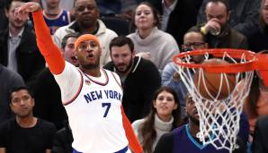 Carmelo Anthony lief bereits von 2011 bis 2017 für die New York Knicks auf.