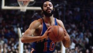 Platz 30: WALT FRAZIER (New York Knicks, 1971/72) | Overall-Rating: 93 | Dreier-Rating: 74 | Dunk-Rating: 61