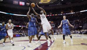 Platz 6: LeBron James (Cleveland Cavaliers) – 214 Punkte in sechs Spielen gegen die Washington Wizards (2005/06) – 35,7 Punkte, Serie: Gewonnen