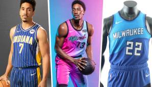 In weniger als einem Monat startet bereits die neue NBA-Saison. Das heißt auch: Es ist Zeit für neue Trikots! SPOX zeigt die bisher offiziell präsentierten und geleakten Designs.