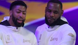 Anthony Davis und LeBron James wollen mit den Los Angeles Lakers ihren Titel verteidigen.