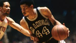 Platz 9: GEORGE GERVIN (1972 - 1986): 27,0 Punkte pro Spiel - 59 Playoff-Partien für die Spurs und Bulls