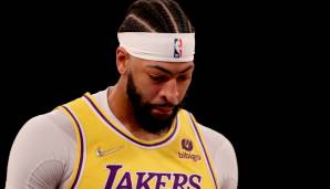 Platz 5: ANTHONY DAVIS (Los Angeles Lakers) - 1.342.294 Stimmen - Stats 2021/22: 23,3 Punkte, 9,9 Rebounds und 2,9 Assists bei 52,1 Prozent aus dem Feld (27 Spiele)