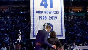 Die legendäre Nr. 41 wird von den Dallas Mavericks nicht mehr vergeben.