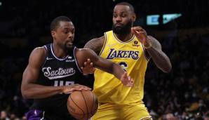 LeBron James hat die Lakers mit einem starken vierten Viertel zum Sieg gegen Sacramento geführt.