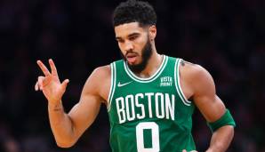 Platz 4: JAYSON TATUM (Boston Celtics) - 1.155.591 Stimmen - Stats 2021/22: 25,7 Punkte, 8,4 Rebounds und 3,7 Assists bei 42,0 Prozent aus dem Feld (38 Spiele)