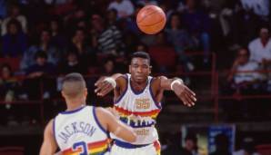 DIKEMBE MUTOMBO (Denver Nuggets im Jahr 1992) - Stats: 16,6 Punkte, 12,3 Rebounds und 3,0 Blocks bei 49,3 Prozent aus dem Feld in 38,3 Minuten (71 Spiele)