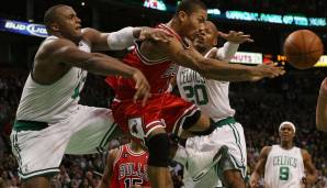 Platz 16: DERRICK ROSE (Chicago Bulls) - 20 Jahre, 196 Tage in den Playoffs 2009