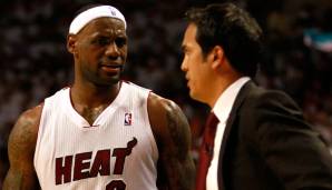 LeBron James wollte einst, dass sich die Miami Heat von Erik Spoelstra trennen.