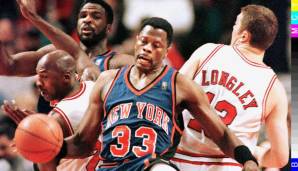 1995/96: PATRICK EWING | Team: New York Knicks | Gehalt: 18,7 Millionen Dollar