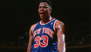 1998/99: PATRICK EWING | Team: New York Knicks | Gehalt: 18,5 Millionen Dollar