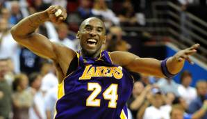 2009/10 bis 2015/16: KOBE BRYANT | Team: Los Angeles Lakers | Gehalt: 23 Millionen bis 30,5 Millionen Dollar