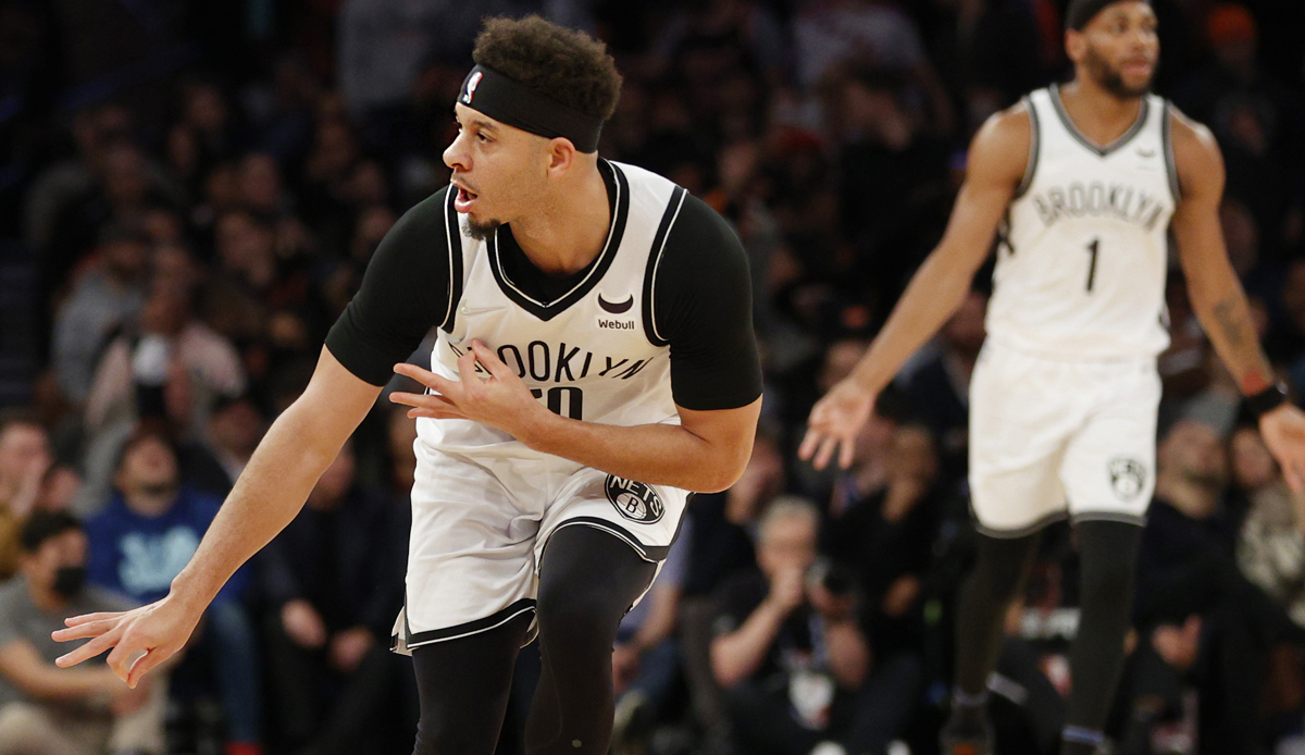 Der jüngere Curry ist eher ein Star in seiner Rolle. Seit Jahren einer der besten Schützen der NBA, aber der Nets-Guard kann auch mit dem Ball etwas anfangen.
