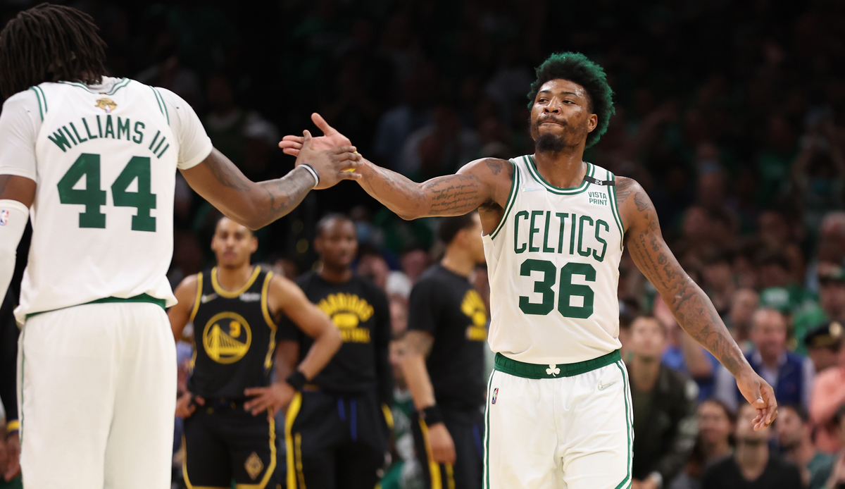 Wer ist der beste Perimeter-Verteidiger der NBA? Platz 1: MARCUS SMART (Celtics, 41 Prozent) - Platz 2: JRUE HOLIDAY (Bucks, 31 Prozent) - Platz 3: KAWHI LEONARD (Clippers, 10 Prozent)