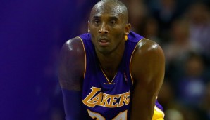 Platz 21: KOBE BRYANT | Team: Los Angeles Lakers | Saison 2012/13 | Alter: 33 | Punkteschnitt: 27,9