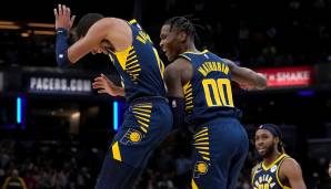 Platz 17: INDIANA PACERS (5-5) | Net-Rating: -0,4 | Offense: 115,8 (8.) | Defense: 116,2 (27.)