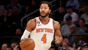 Derrick Rose steht bei den New York Knicks angeblich auf dem Abstellgleis.