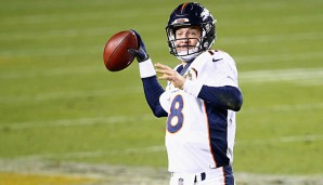 Peyton Manning gewann vor einem Monat mit den Denver Broncos seinen zweiten Super Bowl