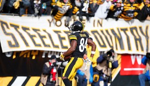 Antonio Brown eröffnete die Steelers-Show mit zwei frühen Big-Play-Touchdowns