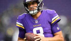 Kirk Cousins unterzeichnete bei den Minnesota Vikings einen 84-Millionen-Dollar-Vertrag.