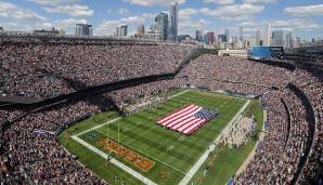Platz 14: Soldier Field (Chicago Bears) - Eröffnet: 1924, Fassungsvermögen: 61.500 Zuschauer.
