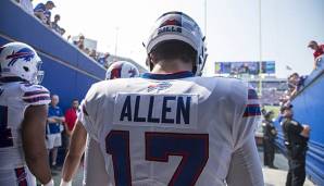Josh Allen soll die Bills ab Week 2 anführen.