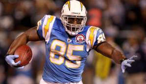 Antonio Gates, Tight End - San Diego/Los Angeles Chargers (2003-heute): 116 Touchdowns.