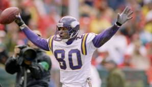 8. Cris Carter, Wide Receiver - Philadelphia Eagles, Minnesota Vikings, Miami Dolphins (1987-2002): 131 Touchdowns.