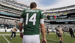 Quarterback Sam Darnold wird den Jets für mehrere Wochen fehlen.
