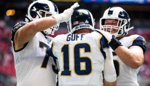 Jared Goff, Rams (vs. Bengals): Gegen Atlanta zeigte Goff sein bisher bestes Saisonspiel, mit den Bengals kommt nun erneut ein dankbarer Gegner: Nur vier Teams haben in dieser Saison mehr Punkte gegen Quarterbacks zugelassen.