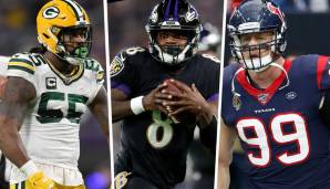 Wer entscheidet die Divisional Playoffs in der NFL? SPOX nennt die wichtigsten Protagonisten für die vier Begegnungen der zweiten Runde der Playoffs.