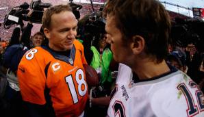 Denver Broncos: 10 Teilnahmen. Nach 2015 schlugen die Broncos die Patriots - es war zugleich das letzte Duell zwischen Manning und Brady - und erreichten damit Super Bowl 50, den man souverän gegen die Panthers gewann.