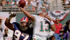 Miami Dolphins: 7 Teilnahmen. 1992 stand Miami zuletzt im AFC Championship Game. Damals unterlagen Dan Marino und Co. allerdings den Bills.
