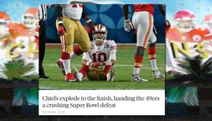 The Athletic schreibt von am Ende explodierenden Chiefs, die den 49ers eine krachende Niederlage beibringen.