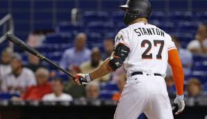 Plaz 5: Giancarlo Stanton (Miami Marlins, Baseball) - 13 Jahre, 325 Millionen Dollar