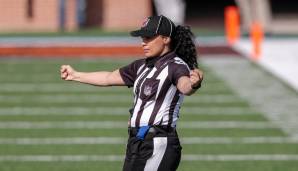 Sarah Thomas kam Anfang Februar als erste Schiedsrichterin im Super Bowl zum Einsatz, jetzt schreibt die nächste Frau in der NFL Geschichte: In Maia Chaka gehört in der kommenden Saison erstmals eine Schwarze zum Team der Unparteiischen.